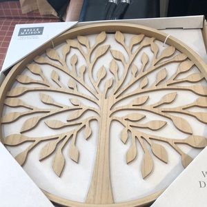 “Tree in Circle” Wall Decor